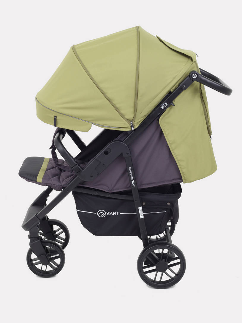 Коляска прогулочная Rant Vega Star Greek Olive. Цвет: Оливковый