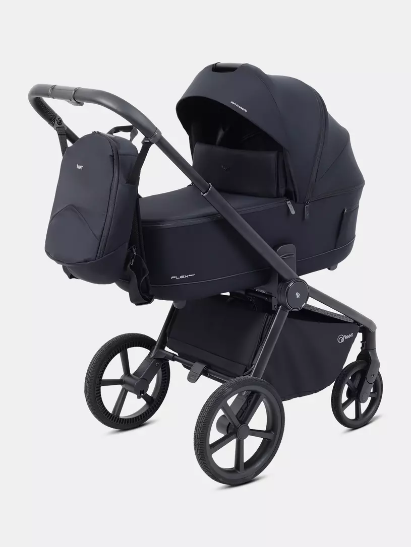 Коляска 2 в 1 Rant Flex Soft Therm Midnight black