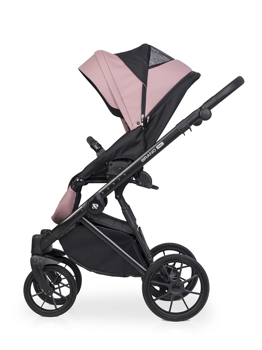 Коляска 3 в 1 Riko Brano Pro,  03 Energy pink