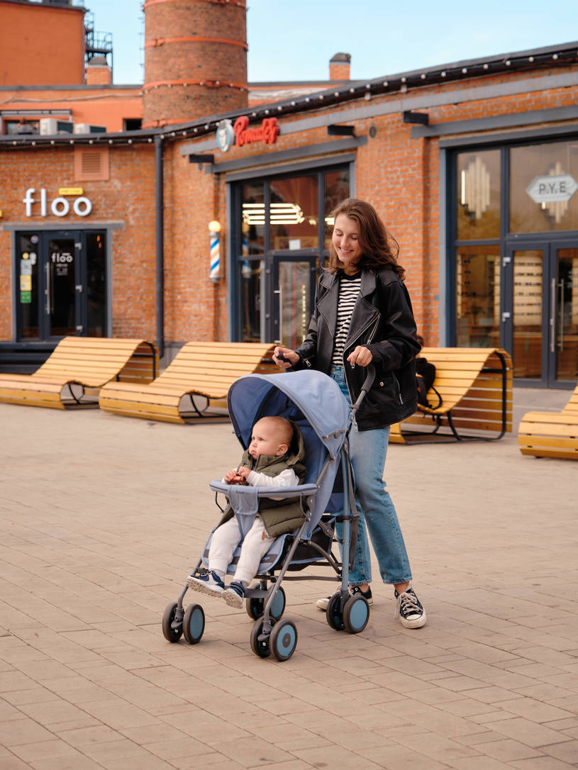 Коляска прогулочная Rant Basic Tango Pacific Blue