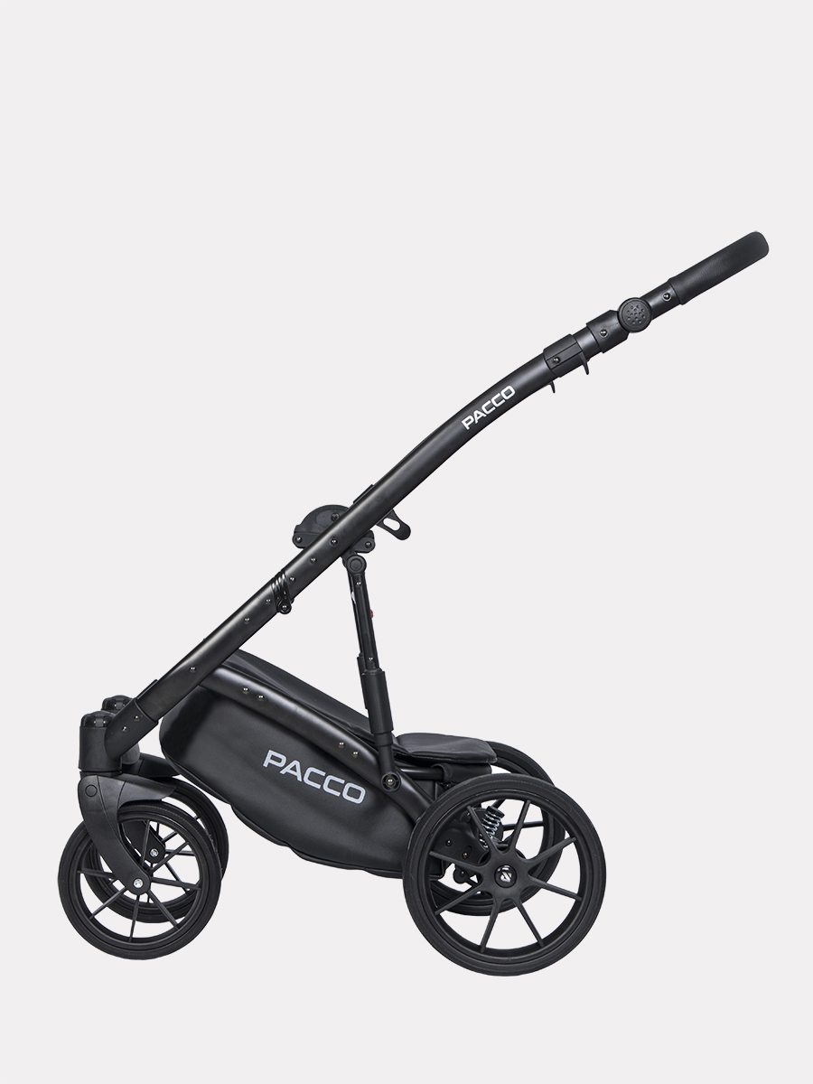Коляска 3 в 1 RIKO BASIC PACCO 09 Black