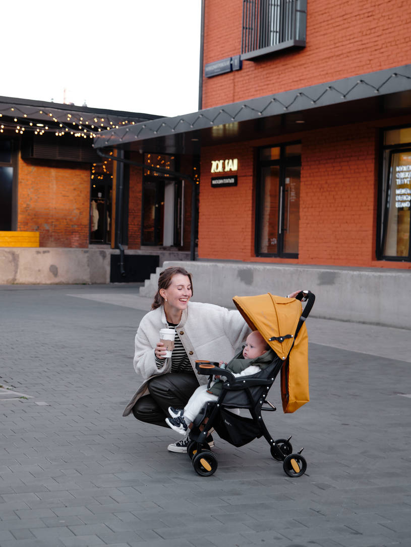 Коляска прогулочная Rant Basic Uno Desert Beige