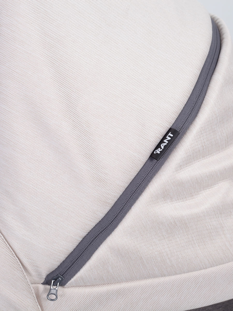 Коляска 3 в 1 Rant Dream 05 коричневый-бежевый