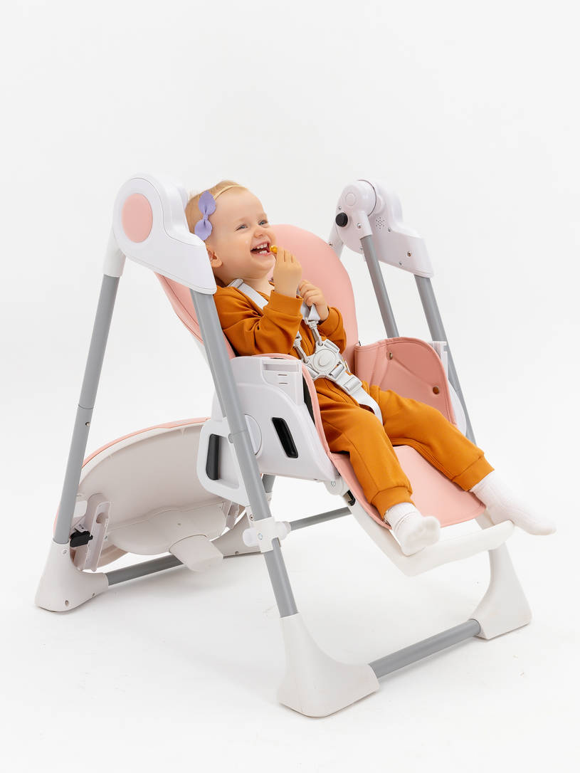 Стульчик для кормления Rant Level Cloud Pink