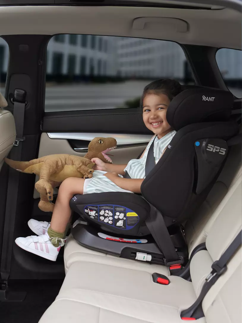 Автокресло Rant Nitro 0/1/2/3 (0-36 кг) Black