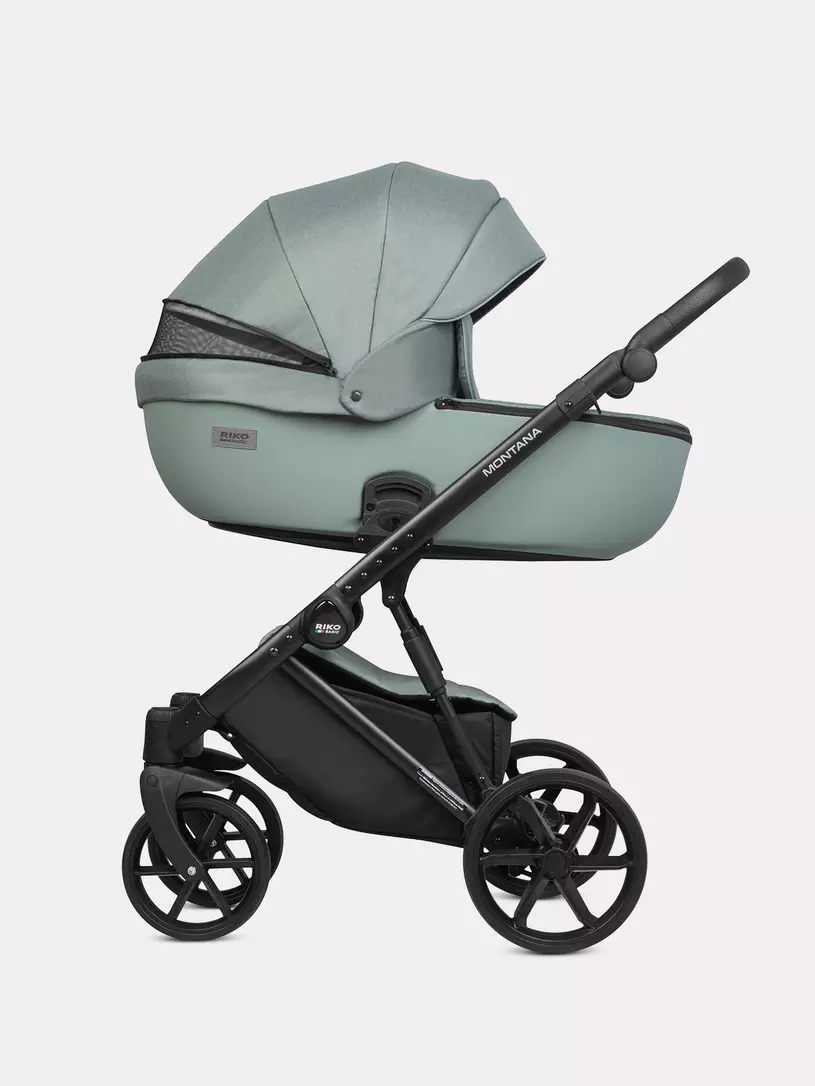 Коляска 3 в 1 Riko Basic Montana Plus 41 Green
