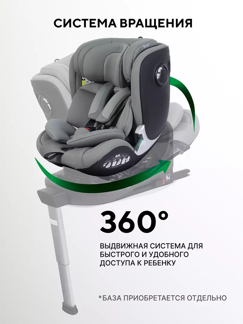 Автокресло Rant Aster Max (40-125 см) Olive