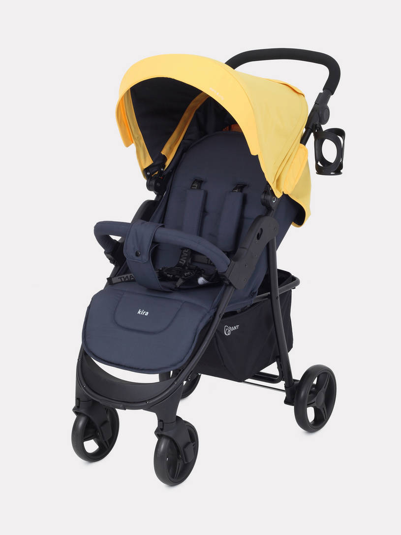 Коляска прогулочная Rant Basic Kira Yellow