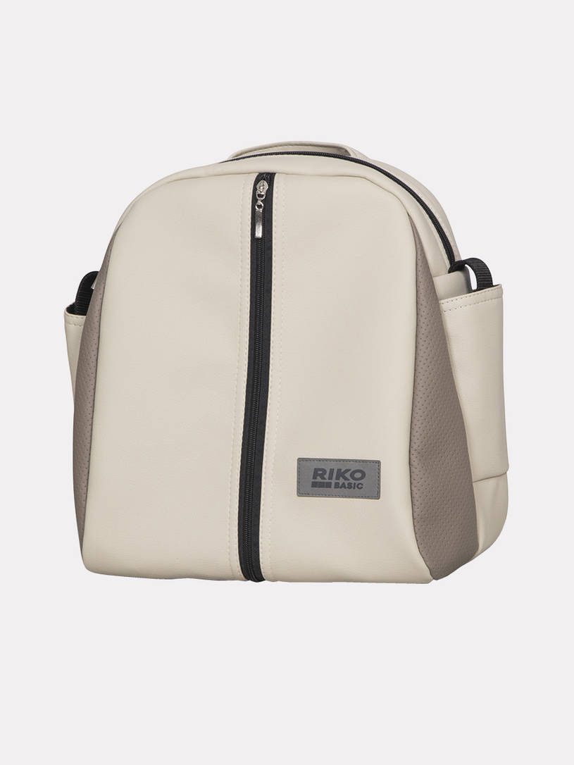 Коляска 2 в 1 Riko Basic Ozon Ecco 25 слоновая кость-бежевый