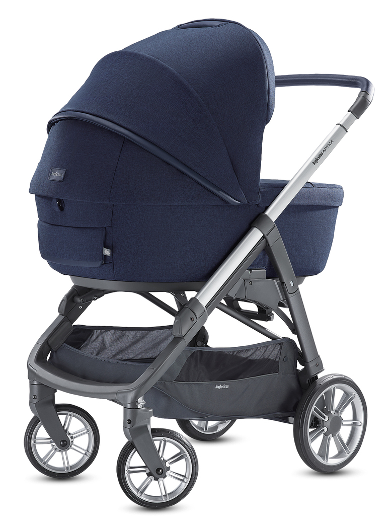 Коляска 2 в 1 Inglesina Aptica  с подставкой под люльку Stand Up,  Portland Blue