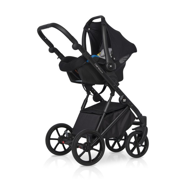 Коляска 3 в 1 Riko Nano Pro 01 Grey Fox серый