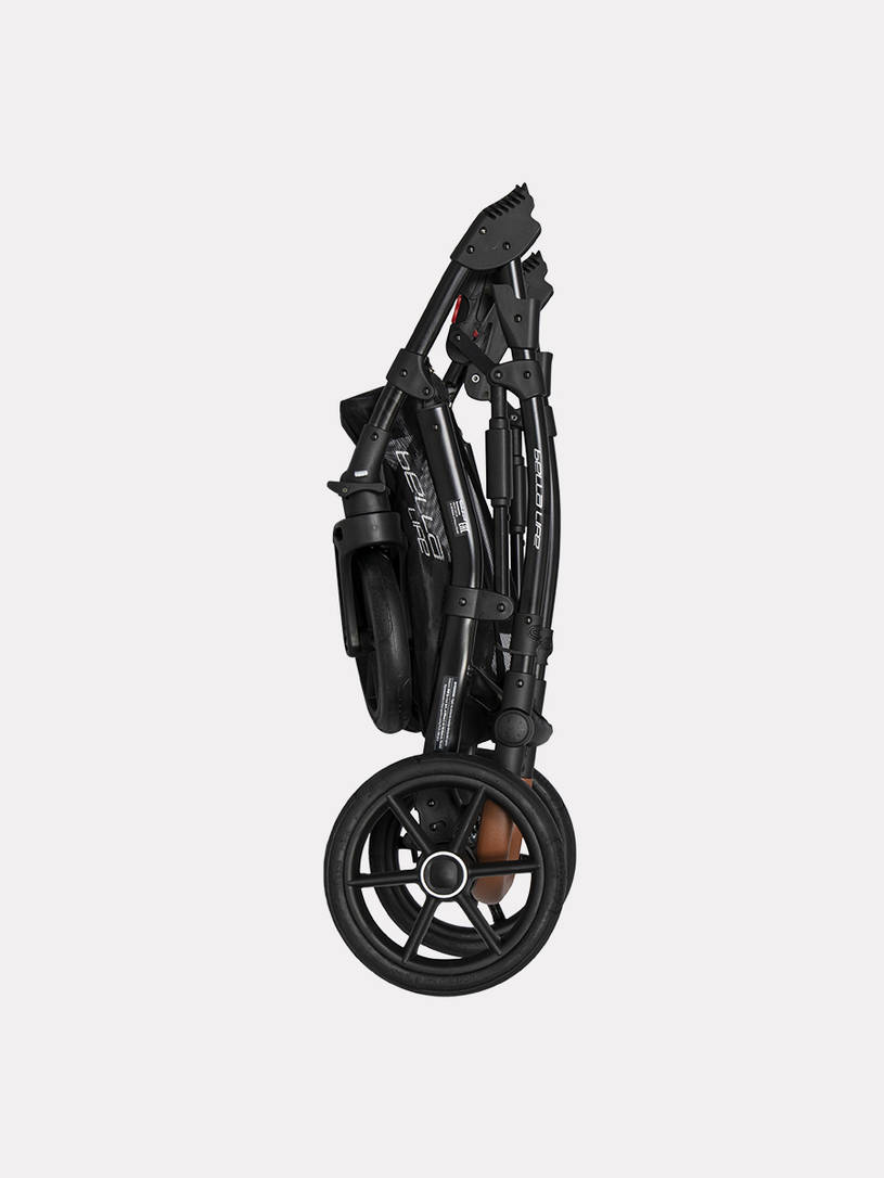 Коляска 2 в 1 Riko Basic Bella Life 06 anthracite