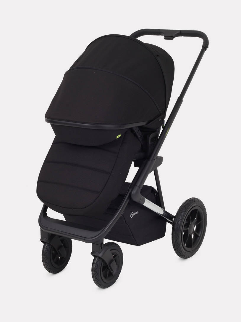 Коляска 2 в 1 Rant Axiom Black