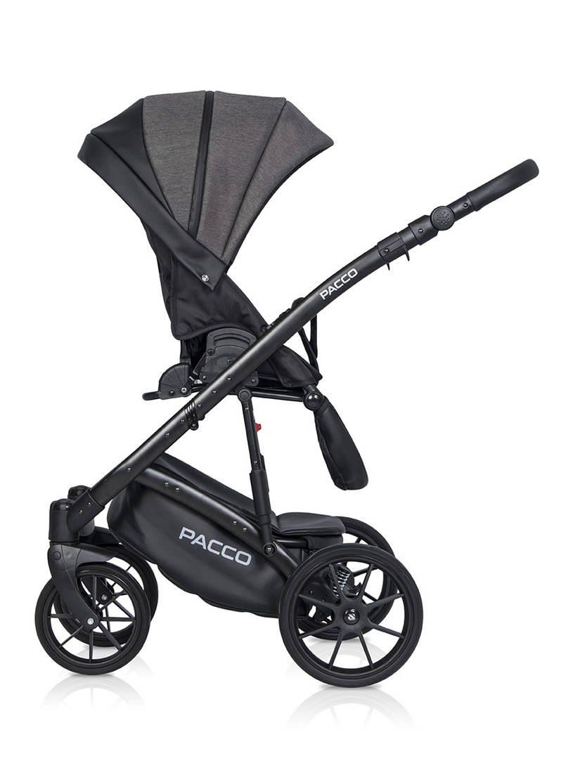 Коляска 2 в 1 RIKO BASIC PACCO 04 Carbon