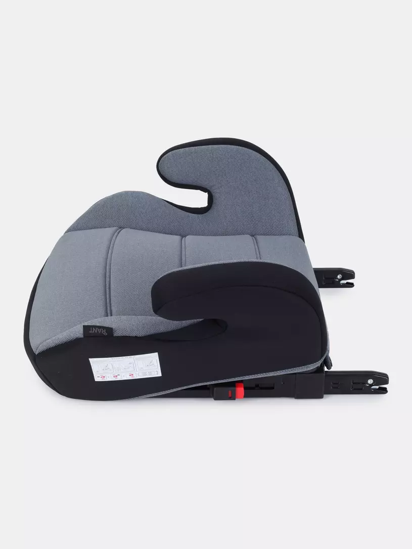 Автокресло-бустер Rant Zip isofix 3 (22-36 кг) grey-black