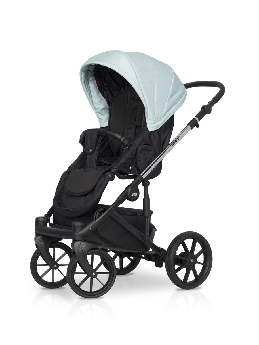 Коляска 2 в 1 Riko Basic Vest 03 Mint мятный