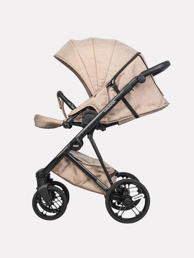 Коляска 2 в 1 Riko Basic Havana 04 коричневый