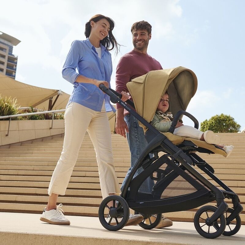 Коляска 3 в 1 i-Size Inglesina Electa с подставкой под люльку Standup, Union Grey