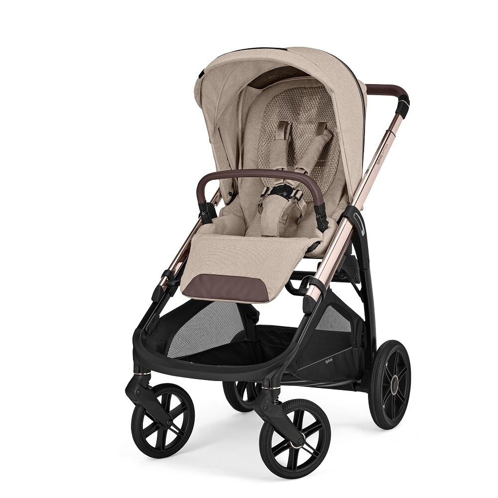 Коляска 3 в 1 Inglesina Aptica New 2025 + Автокресло Inglesina Darwin i-Size (0-13 кг), Pashmina Beige (Бежевый)