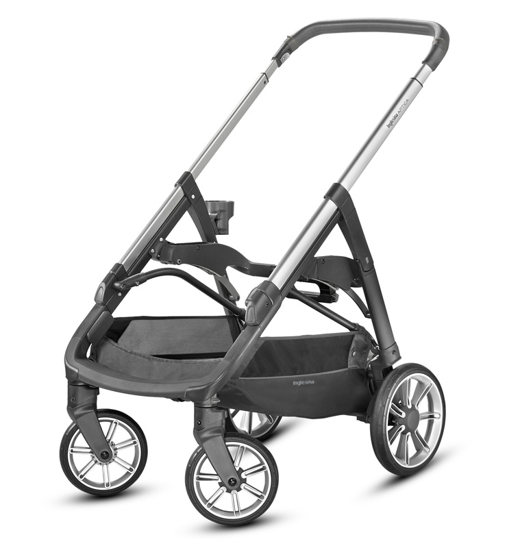 Коляска 3 в 1 Inglesina Aptica  с подставкой под люльку Stand Up, Vancouver Blue