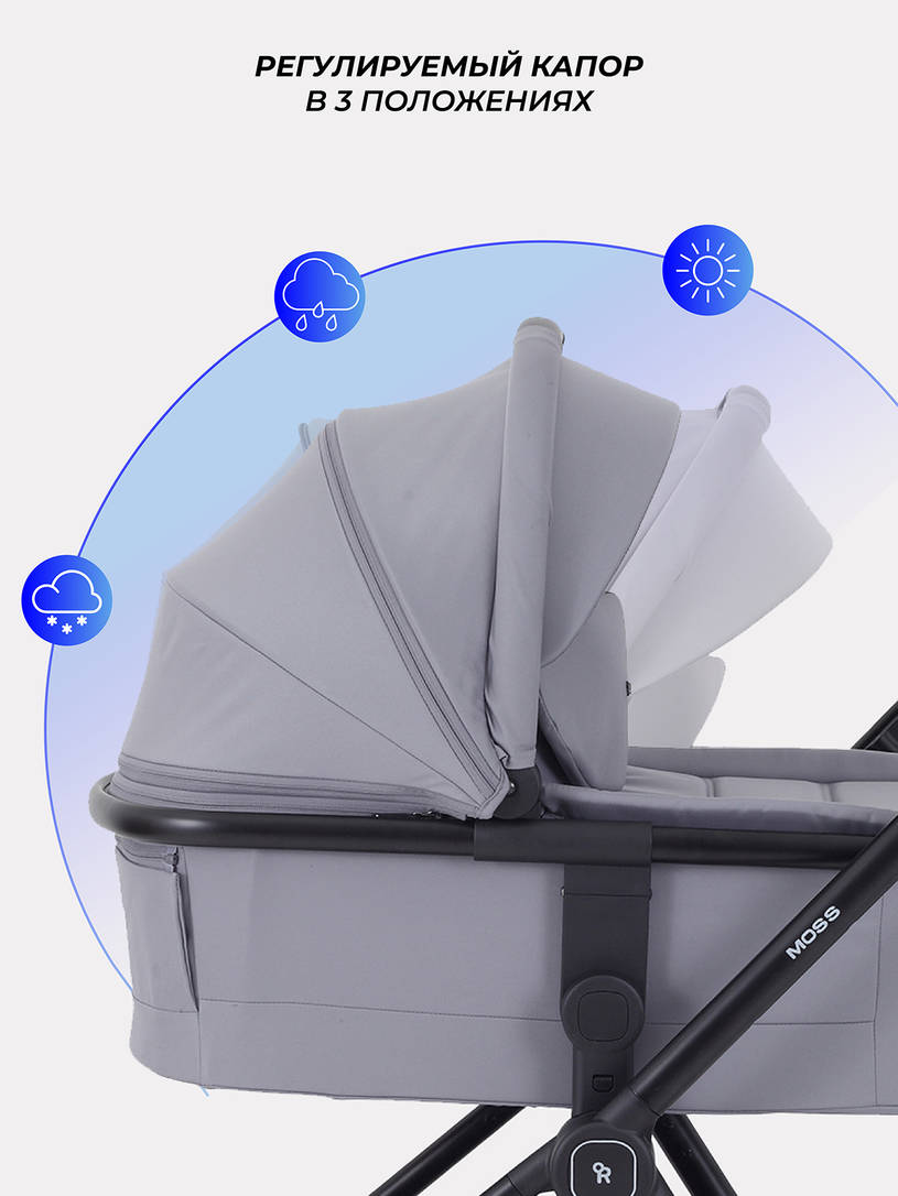 Коляска 2 в 1 Rant Moss Sage green