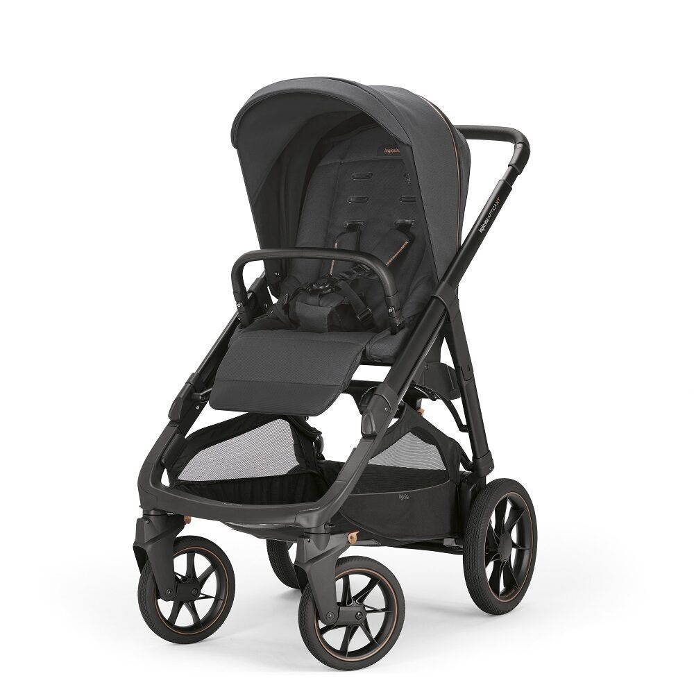 Коляска 3 в 1 i-Size Inglesina Aptica XT New с подставкой под люльку Standup, Magnet Grey