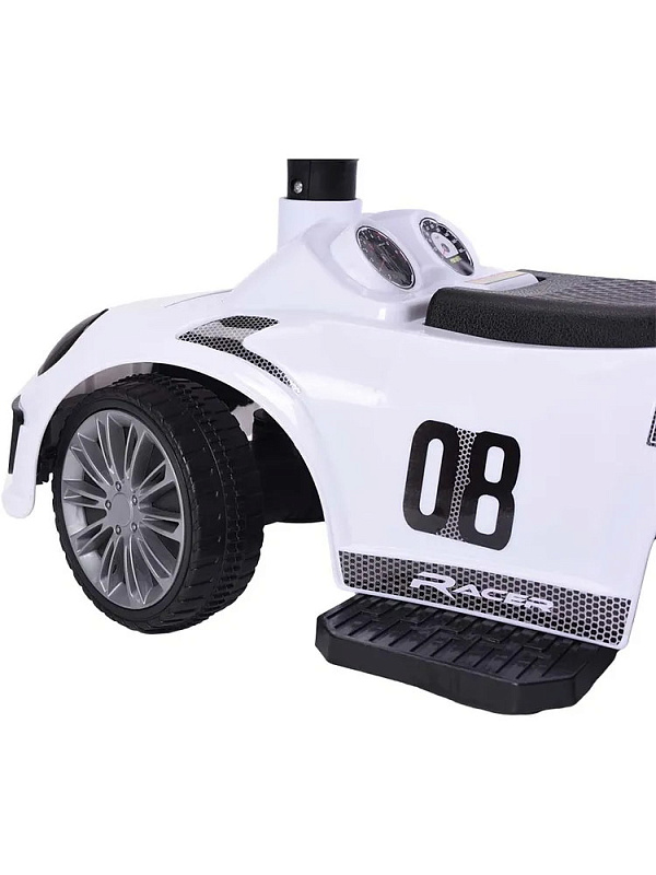 Детская каталка Sevillababy Racer 3 в 1 с ручкой 8189 white/белый