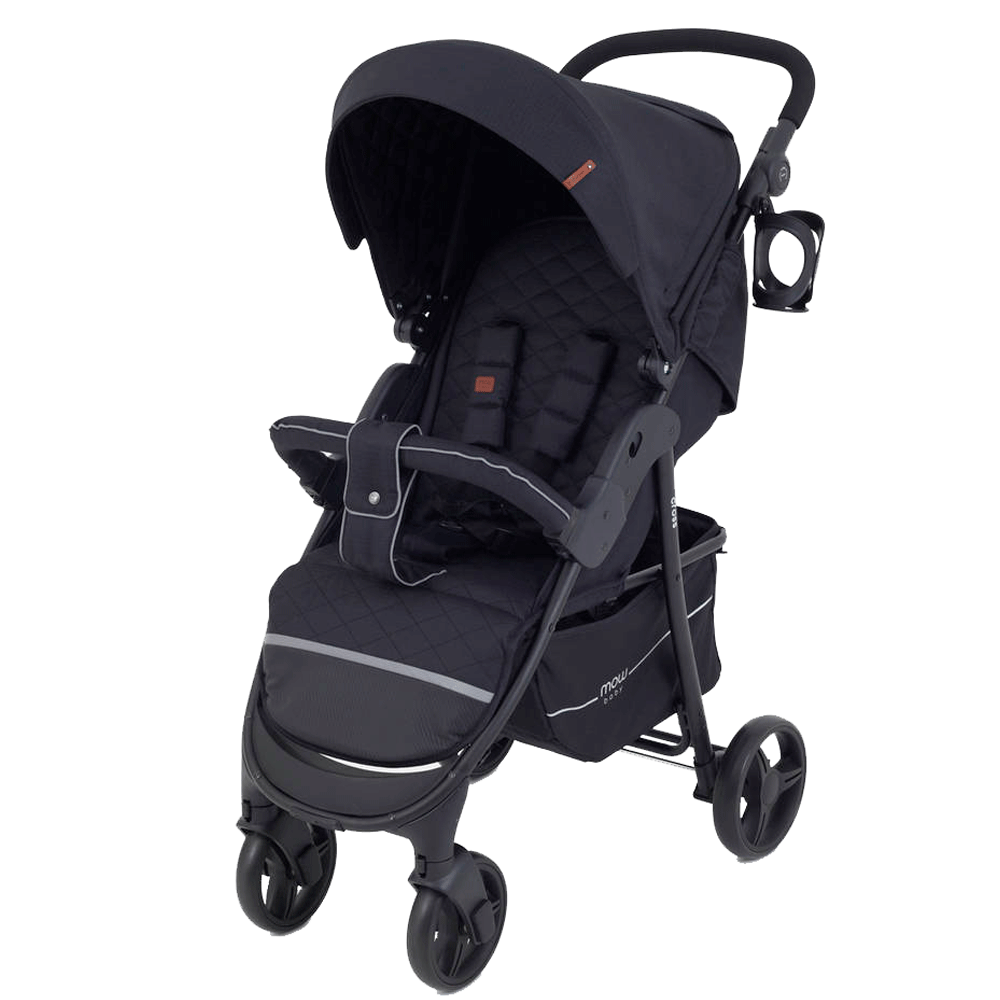 Коляска прогулочная Mowbaby Cross Gold Black