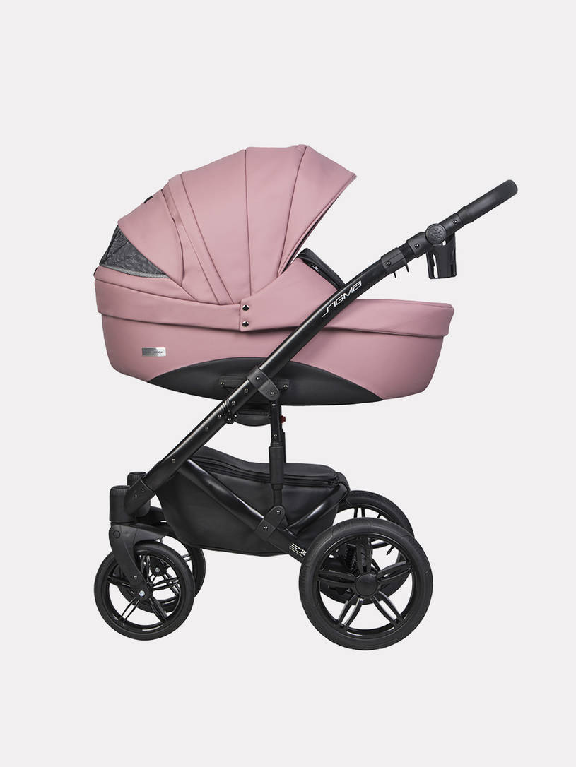 Коляска 3 в 1 Riko Sigma Pro Energy pink
