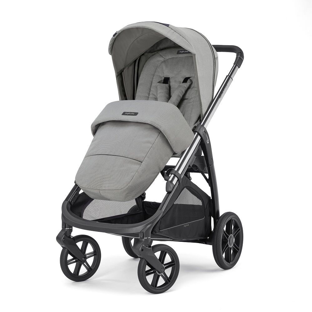Коляска 3 в 1 i-Size Inglesina Aptica New с подставкой под люльку Standup, Satin Grey