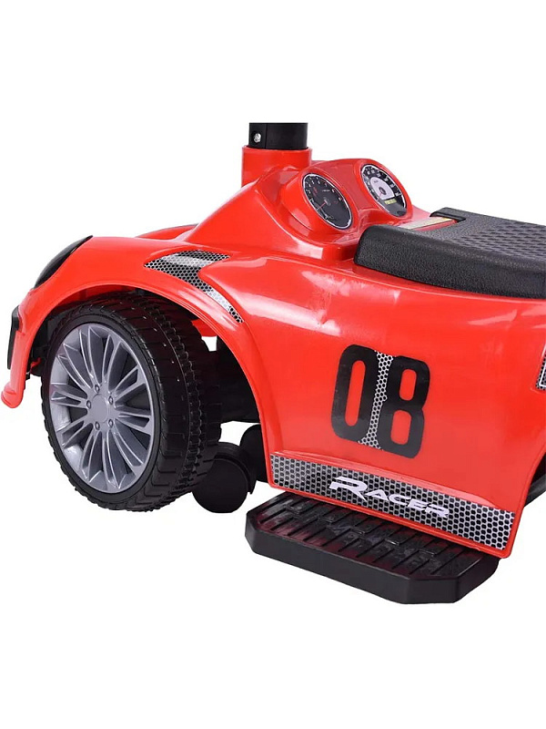 Детская каталка Sevillababy Racer 3 в 1 с ручкой 8189 red/красный