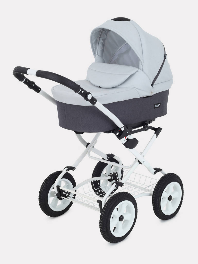 Коляска 2 в 1 Rant Dream Classic 01 графит-серый