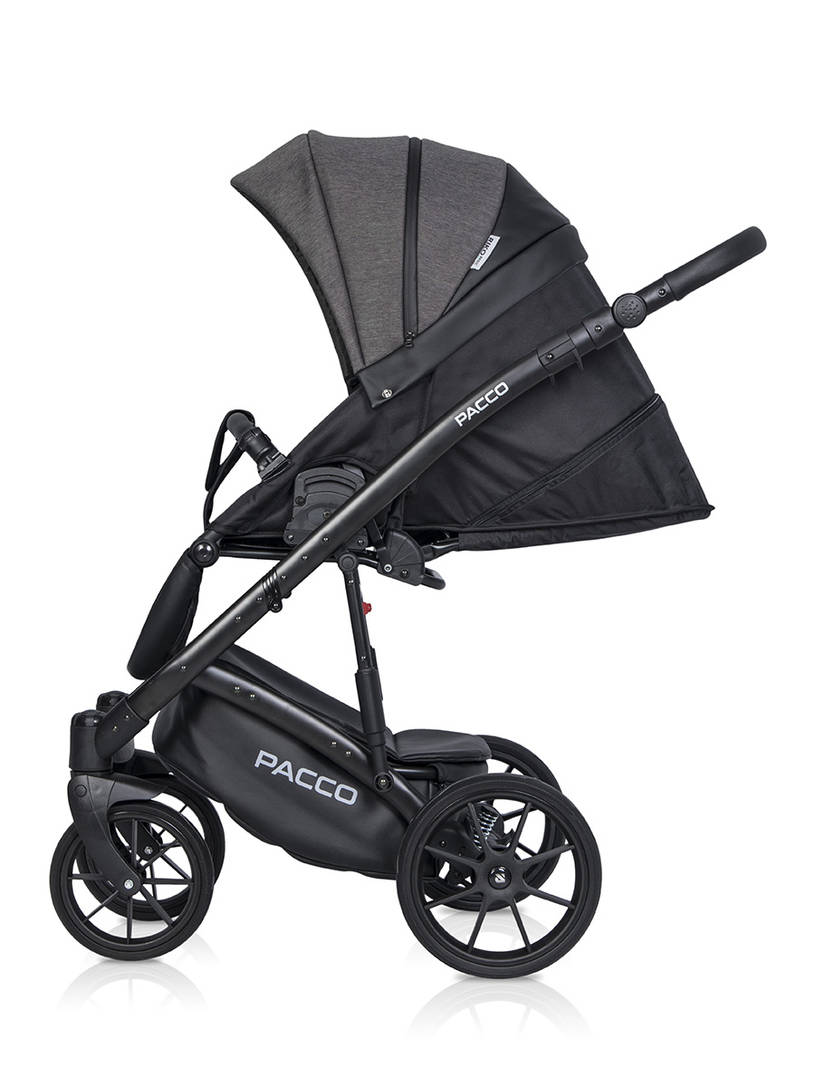Коляска 2 в 1 RIKO BASIC PACCO 04 Carbon