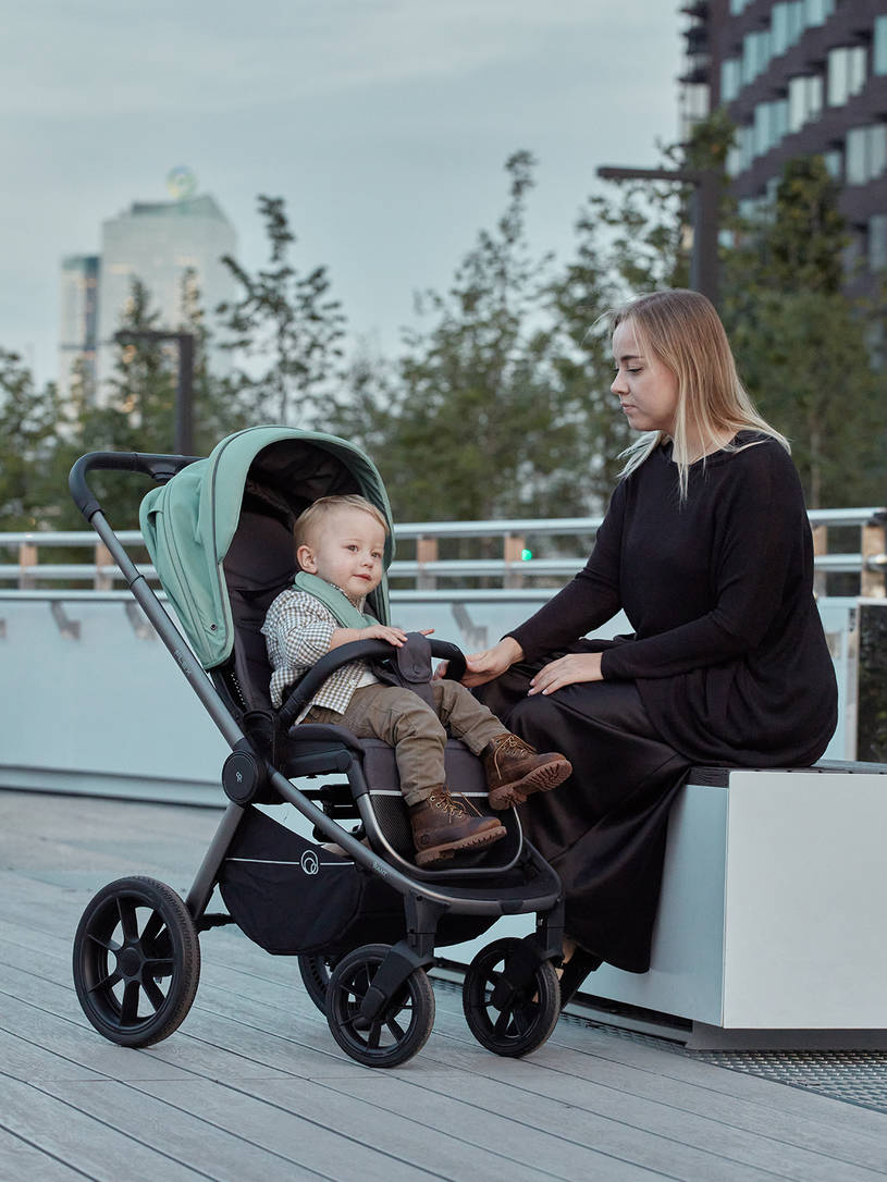 Коляска 2 в 1 RANT FLEX PRO 2023 RA074 GREEN