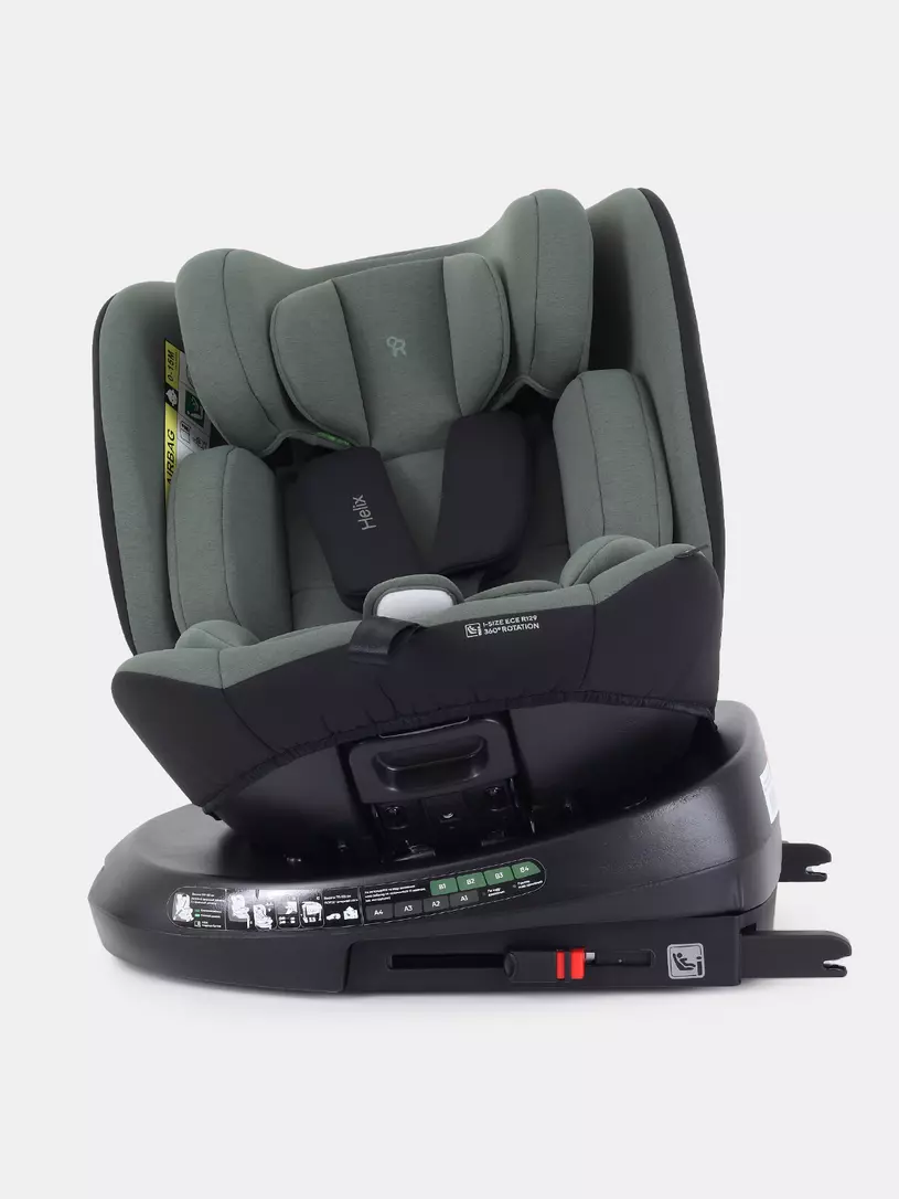 Автокресло Rant Helix isofix группа 0/1/2/3 (40-150 см; 0-36 кг), Green