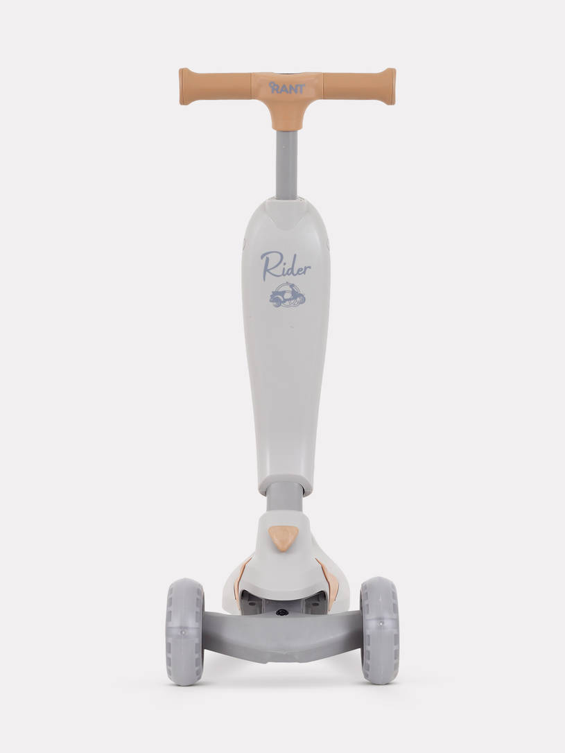 Cамокат 3-х колесный Rant Rider Plus beige