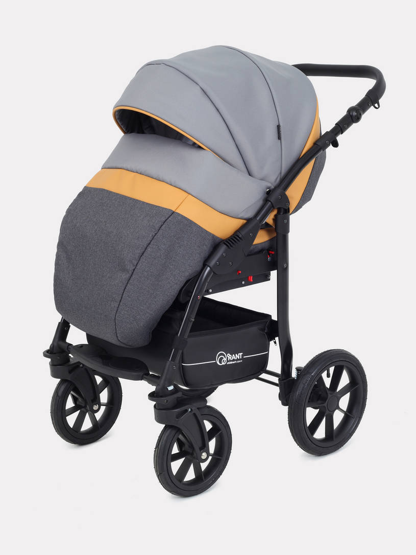 Коляска 3 в 1 Rant Patio Grey/yellow