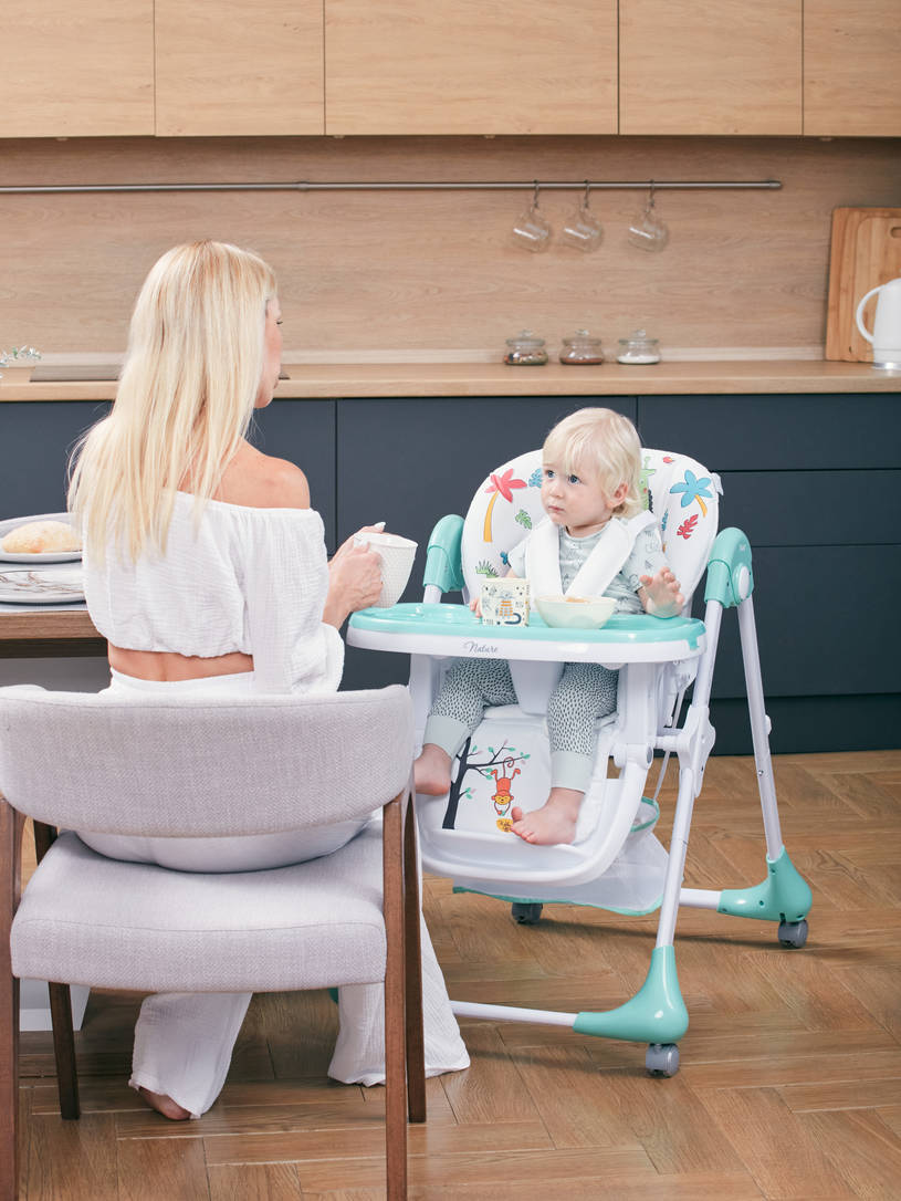 Стульчик для кормления Rant Nature aquamarine