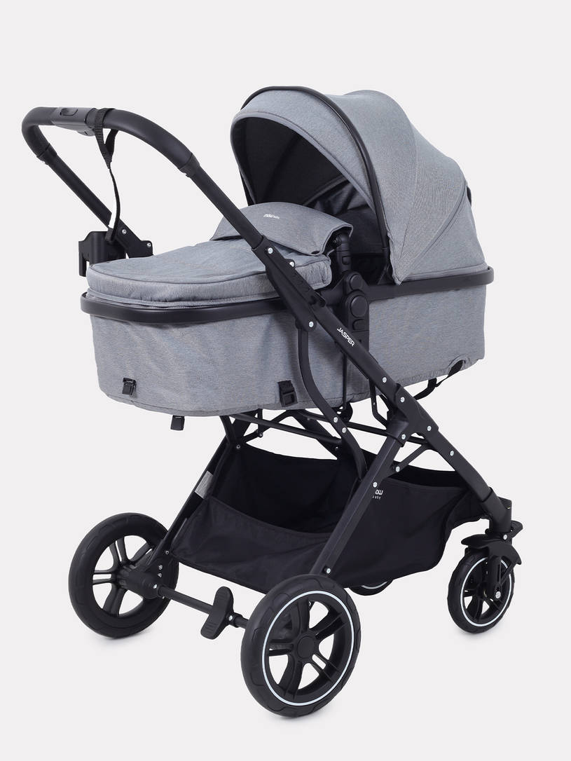 Коляска-трансформер 3 в 1 Mowbaby Jasper Grey