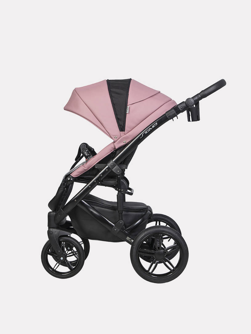 Коляска 3 в 1 Riko Sigma Pro Energy pink