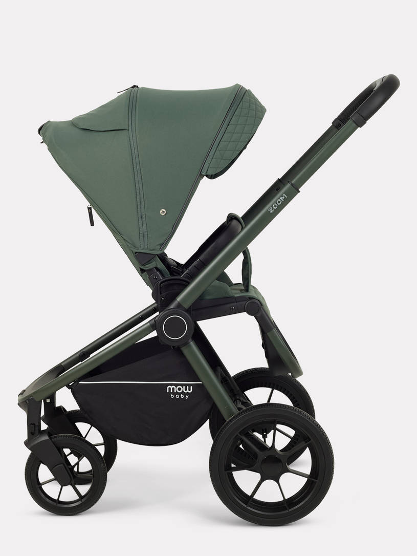Коляска 2 в 1 Mowbaby Zoom PU Forest green