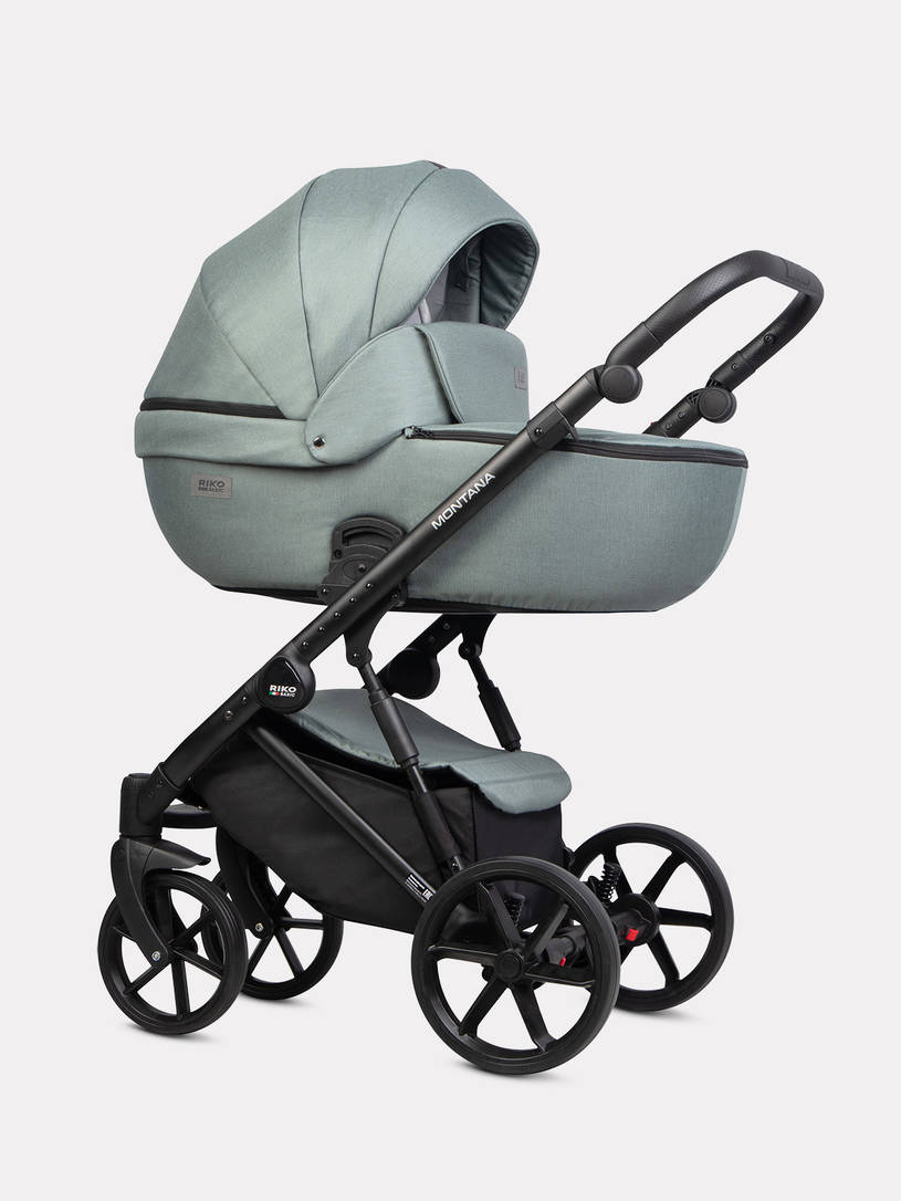 Коляская 3 в 1 Riko Basic Montana 2025 51 Green