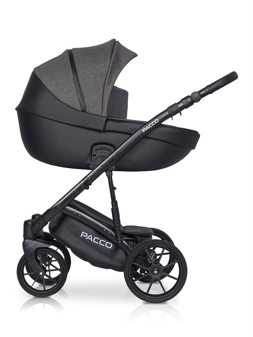 Коляска 2 в 1 RIKO BASIC PACCO 04 Carbon