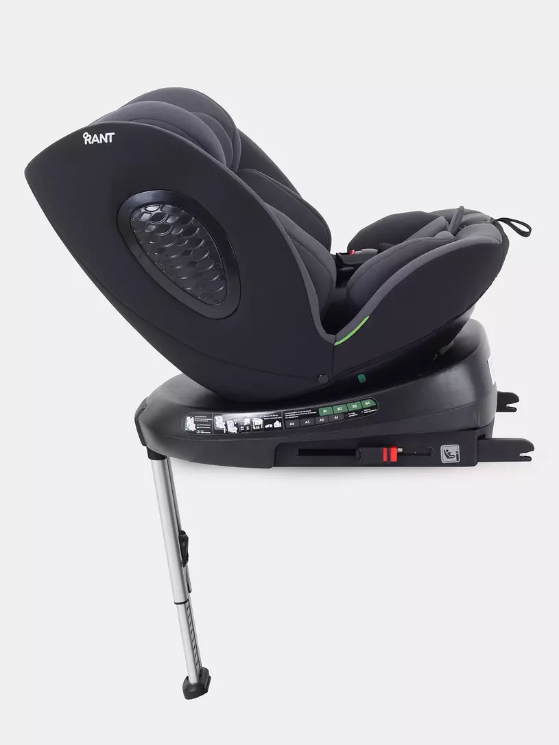 Автокресло Rant Helix isofix группа 0/1/2/3 (40-150 см; 0-36 кг), Grey