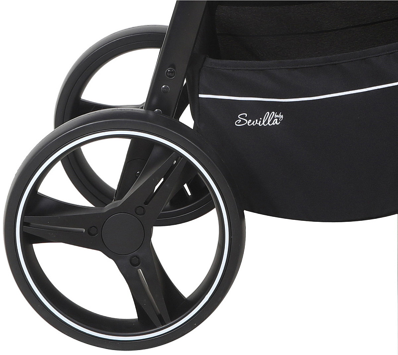 Детская прогулочная коляска Sevillababy Drive тёмно-серый