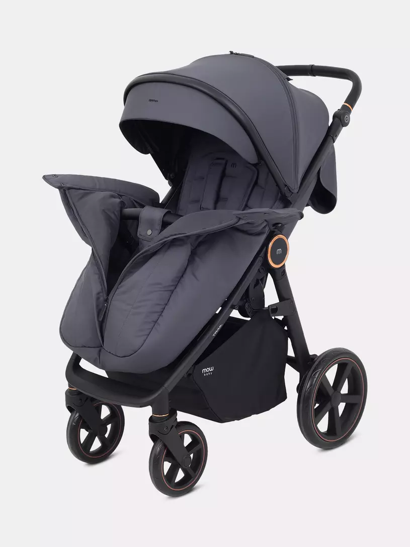 Коляска прогулочная Mowbaby Trail 2025 Graphite