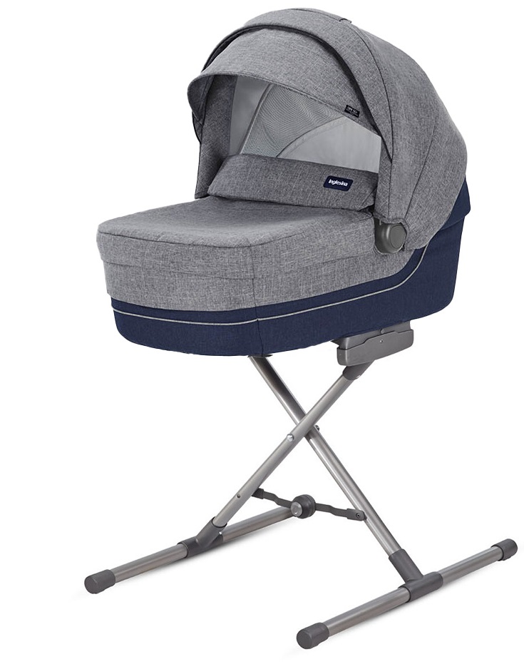 Коляска INGLESINA Sofia System Duo 2 в 1 на шасси Ergo Bike, цвет ANTIGUA BLUE