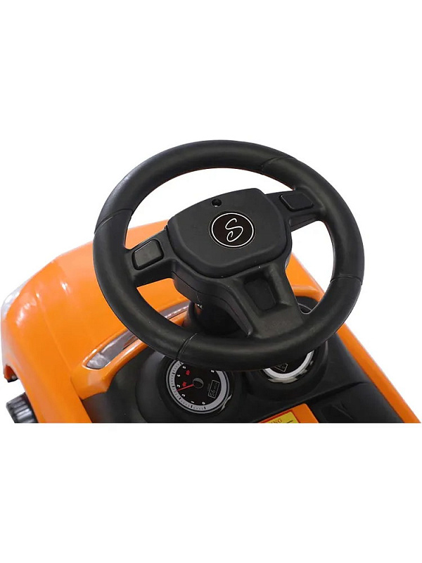 Детская каталка Sevillababy Daytona SL 3 в 1 с ручкой 2068-A orange/оранжевый