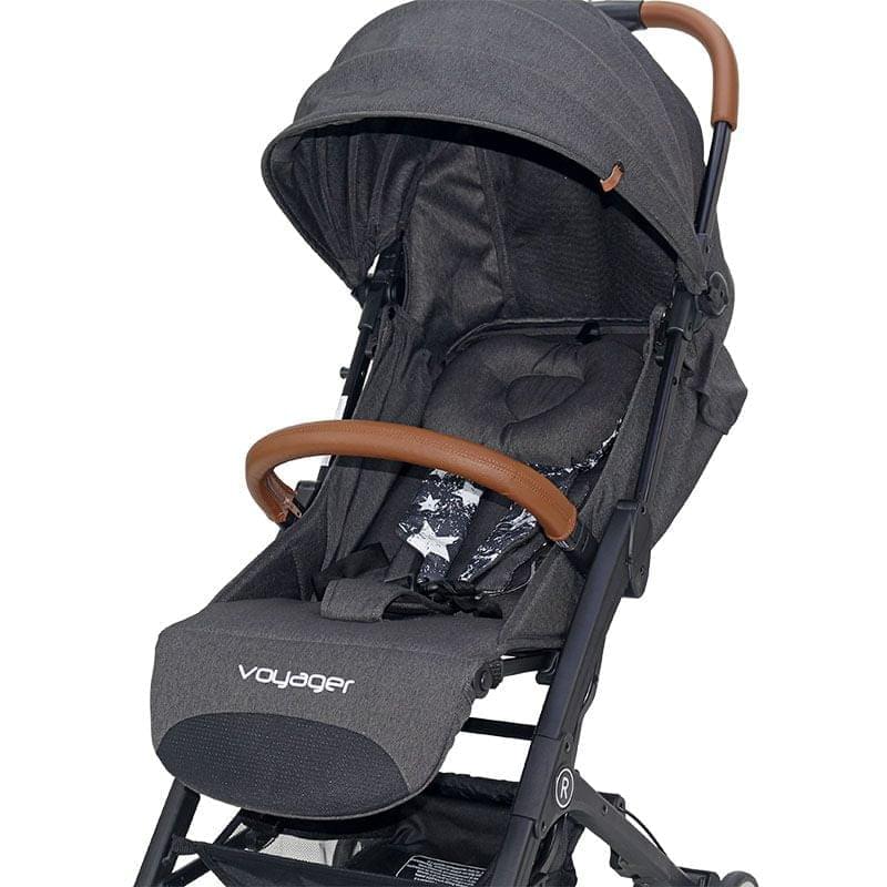 Прогулочная коляска Rant Voyager RA006, цвет: черный