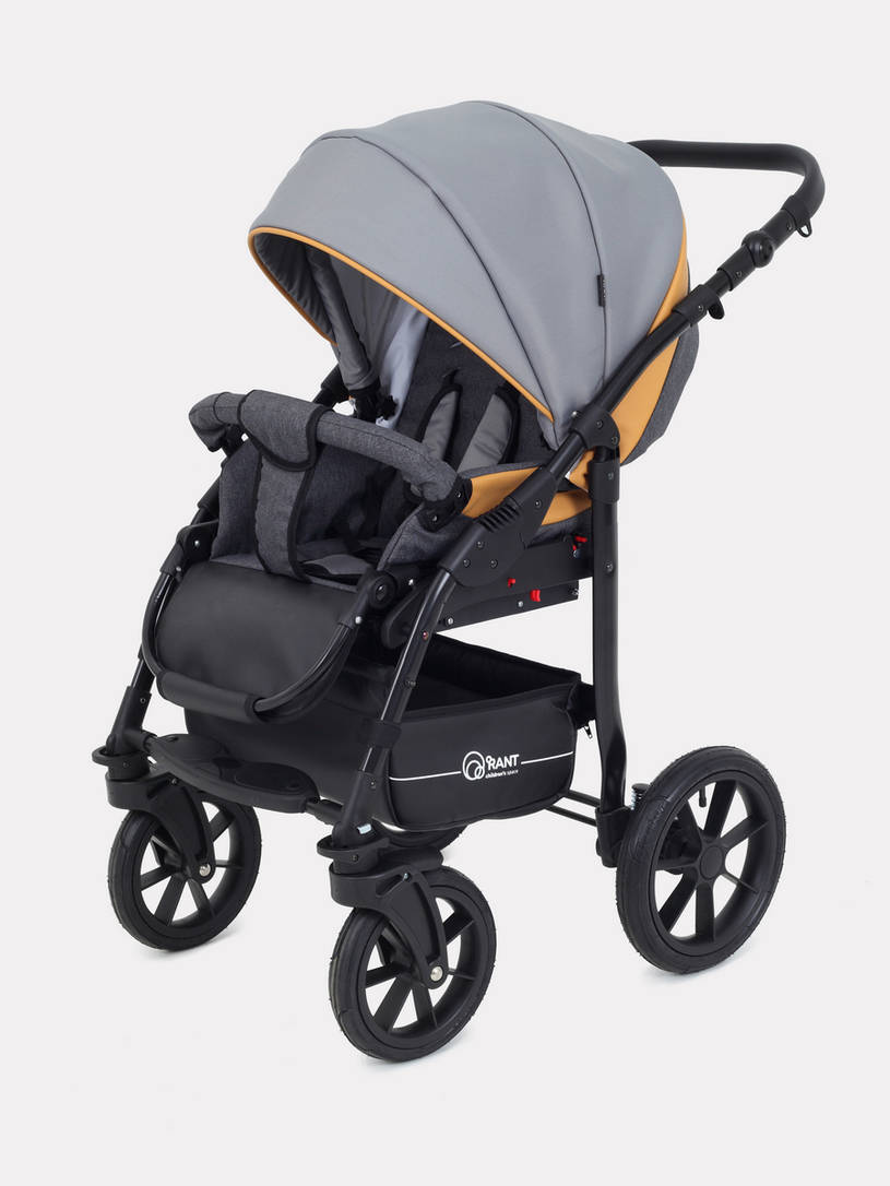 Коляска 2 в 1 Rant Patio Grey/yellow